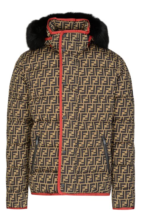 mens fendi puffer jacket|Fendi puffer down jacket.